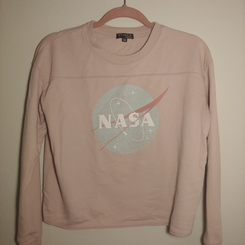 NASA pullover sweater